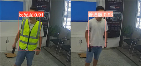 AI視頻聯(lián)網報警系統(tǒng) 廚師帽識別報警 安全帽佩戴識別報警 口罩識別報警 手機使用識別報警