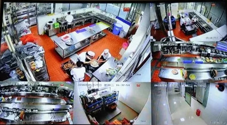 學校食堂安裝高清監(jiān)控攝像頭，不僅為了監(jiān)控更是為了舌尖上的安全